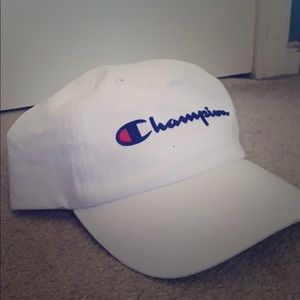 Champion brand adjustable hat.
